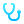 softteal gradient style stethoscope icon
