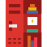 casiers pour bagages icon