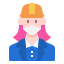 engineer in mask icon