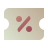 deco color style 할인 티켓 icon