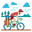Ciclismo su pista icon