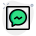 logotipo-externo-facebook-messenger-com-suporte-multi-plataforma-logotipo-verde-tal-revivo icon