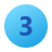 Eingekreiste 3 icon