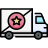 Roadshow truck box icon