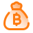 Bolsa de dinheiro Bitcoin icon