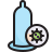 Condom virus icon