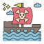 Nave pirata icon