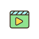 Editing video icon