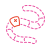stitch style worm icon