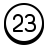 23 Circled icon