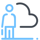 Cloud-Geschäft icon