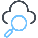 在云中搜索 icon