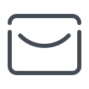 pastel color style email icon