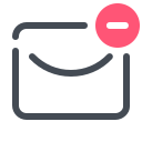 pastel color style remove message icon