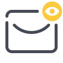 pastel color style mail privacy icon
