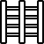 ios 17 outlined style rack icon