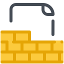 pastel color style biometric data file icon
