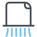 pastel color style shredder icon