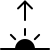 ios 17 filled style sunrise icon