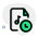 file musicale in sospeso icon