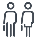 pastel color style working parents icon