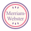 cute color style merriam webster diccionario icon