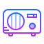 gradient style 탁상 라디오 icon