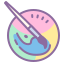 cute color style krita icon