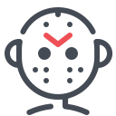 pastel color style jason voorhees icon