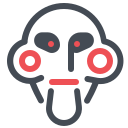 pastel color style the jigsaw killer icon