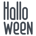pastel color style halloween icon