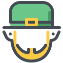 pastel color style kobold icon