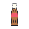color hand drawn style 식품 패스트 푸드 street food 09 icon
