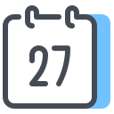 Calendar 27 icon