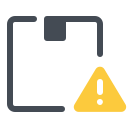 pastel color style important delivery icon