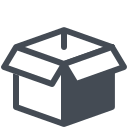 pastel color style paket öffnen icon