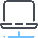 pastel color style netzwerk 2 icon