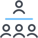pastel color style lecture icon