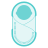 sci-fi style baby icon