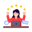 online ratings icon