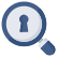 external-Search-Lock-security-vettorilab-flat-vettorilab icon