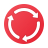 windows 11 color style emergency stop button icon