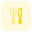 School cafeteria with kitchenware knife and fork icon