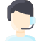 call center agent icon