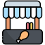 store chicken icon