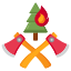 incendio boschivo icon