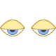 Schläfrige Augen icon