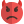 Angry devil face emoticon with pair of horn icon