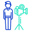 cameraman icon