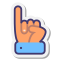 Sign Language I Skin Type 1 icon